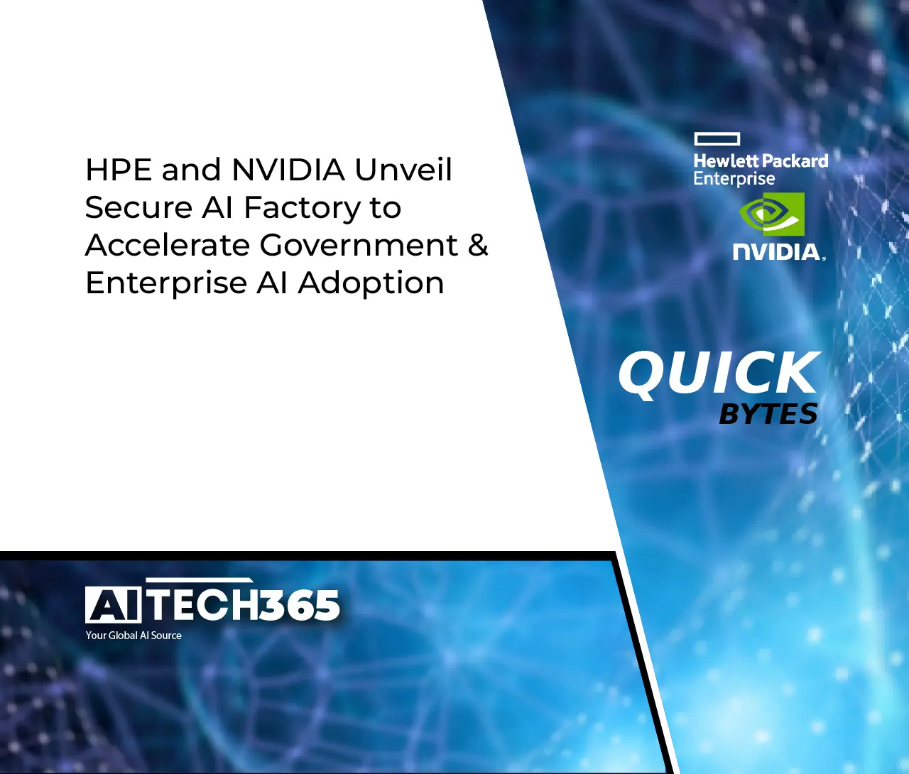 HPE and NVIDIA Launch Secure AI Factory for Faster Adoption