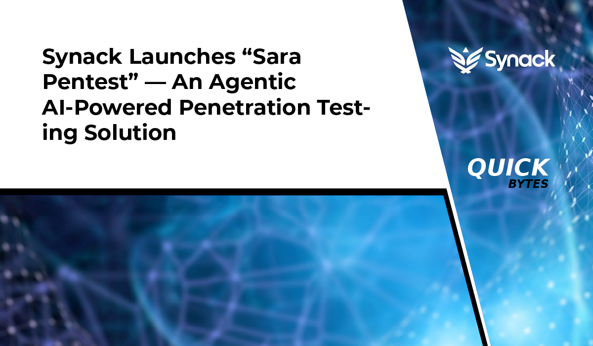 Synack Launches “Sara Pentest” -An Agentic AI-Powered Testing