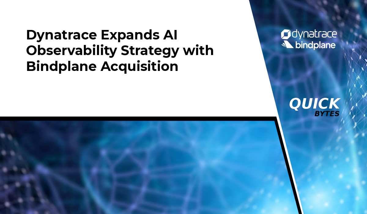 Dynatrace to Acquire Bindplane for AI Telemetry Pipelines
